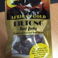 African Gold Beef Jerky Packet